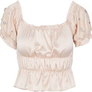 Gemma Stone Satin Top